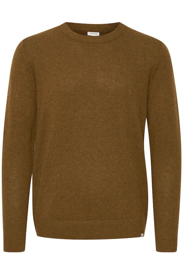 'SDDYLLON' Strik Pullover - Cinnamon Melange