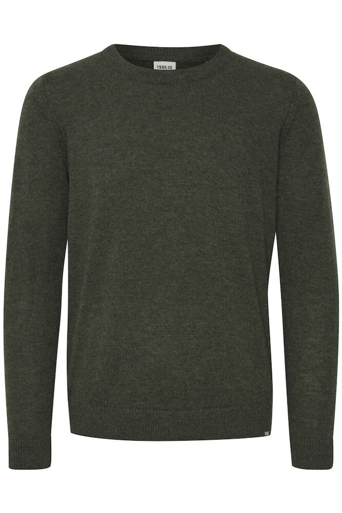 'SDDYLLON' Strik Pullover - Thyme Melange