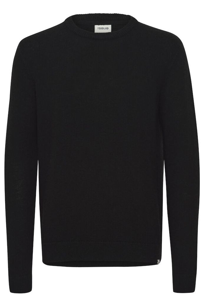 'SDDYLLON' Strik Pullover - True Black