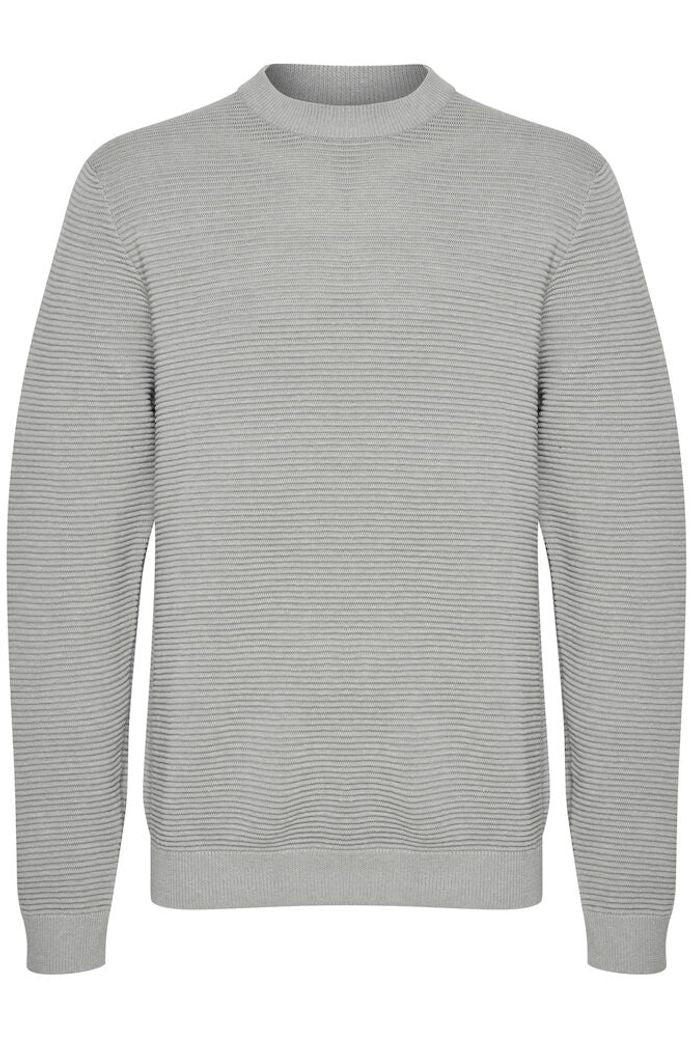 'SDVALENCIA' Ribstrik - Light Grey Melange