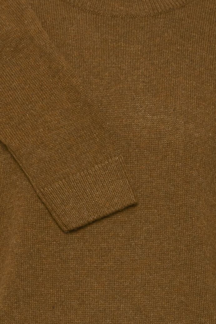 'SDDYLLON' Strik Pullover - Cinnamon Melange
