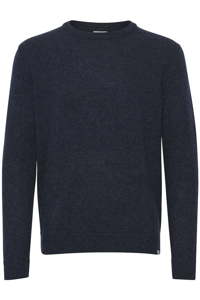 'SDDYLLON' Strik Pullover - Insignia Blue Melange