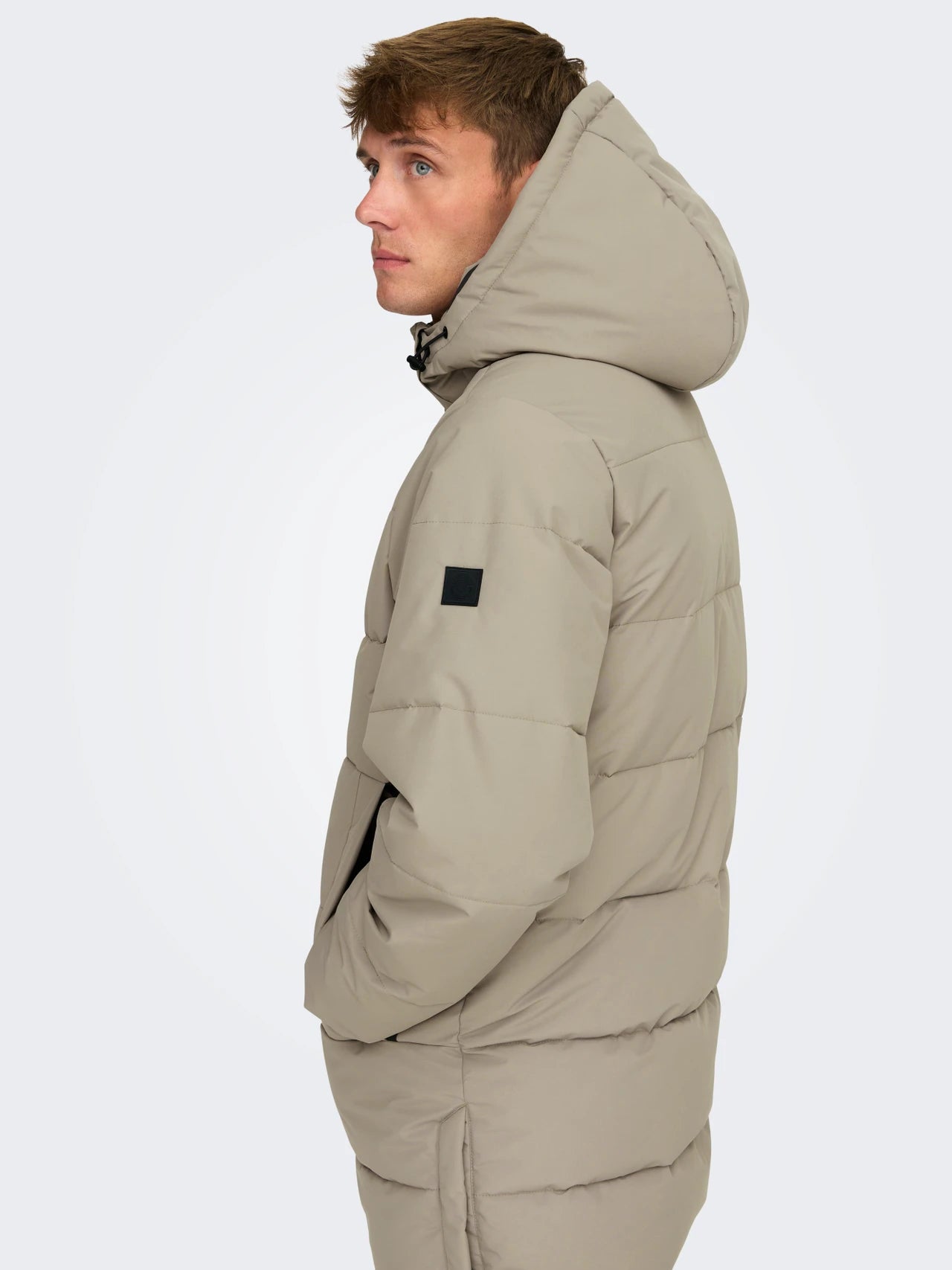 'Onscarl' Dynejakke - Desert Taupe