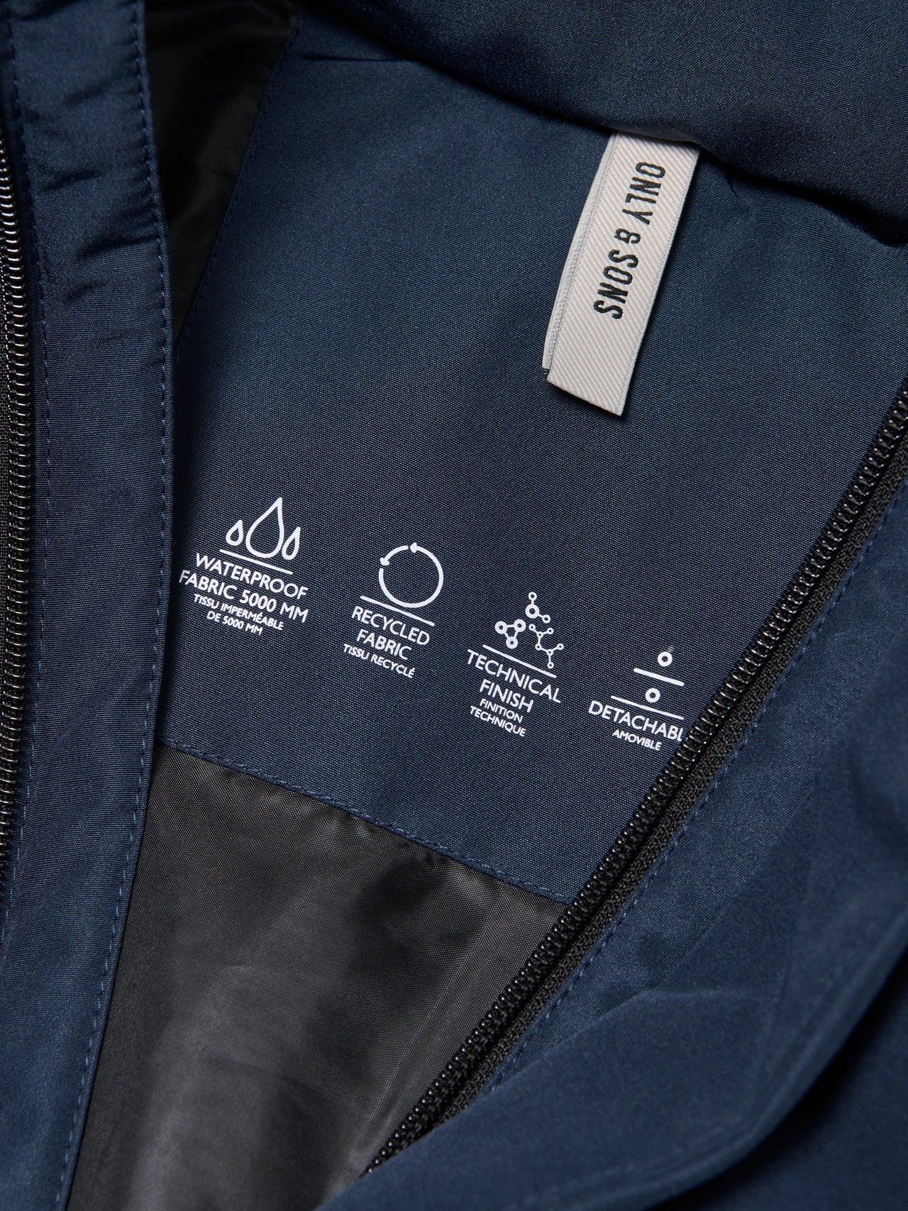 'Onscayson' Dynejakke - Navy Blazer