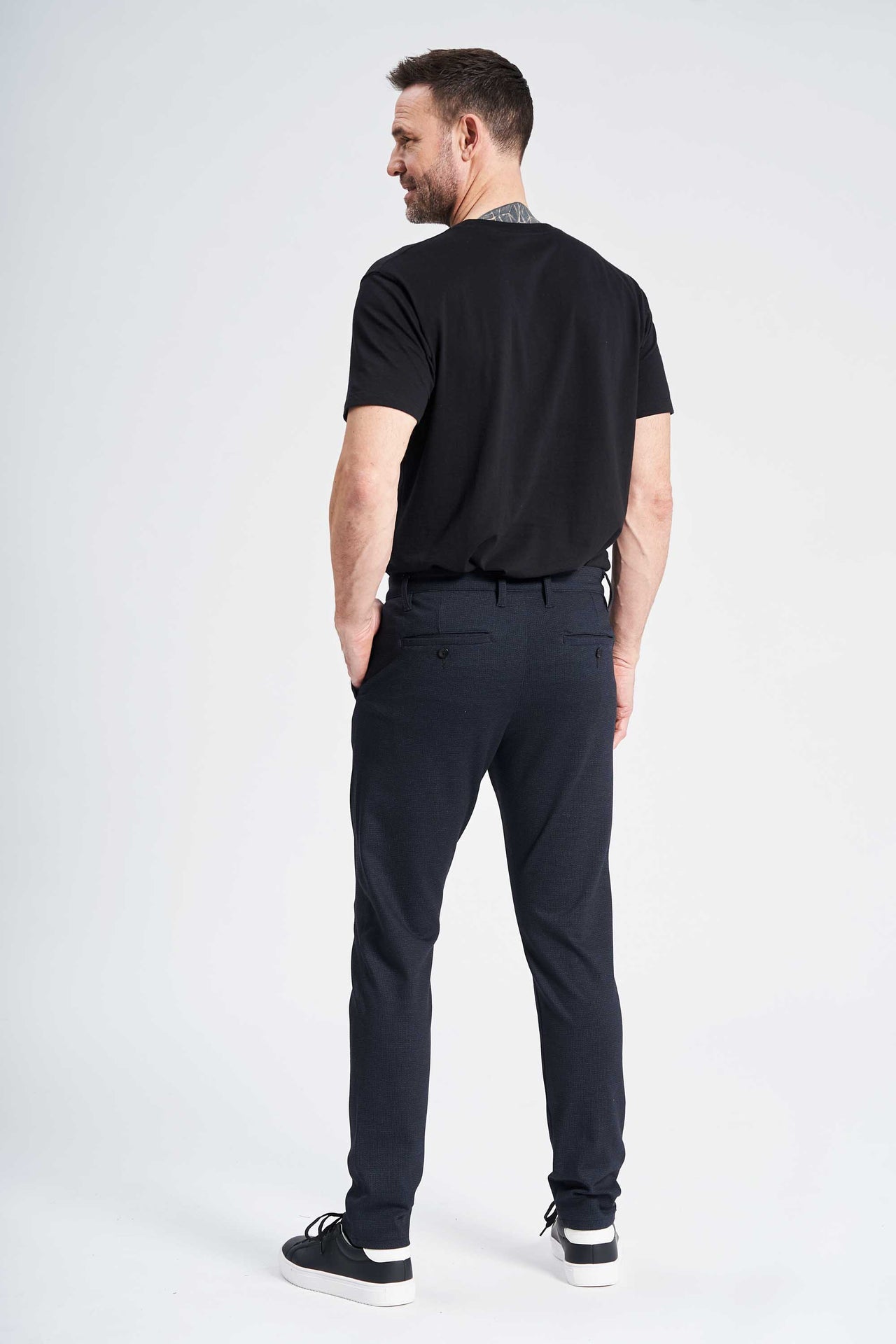 Performance Pants 'Egholm' - Herringbone
