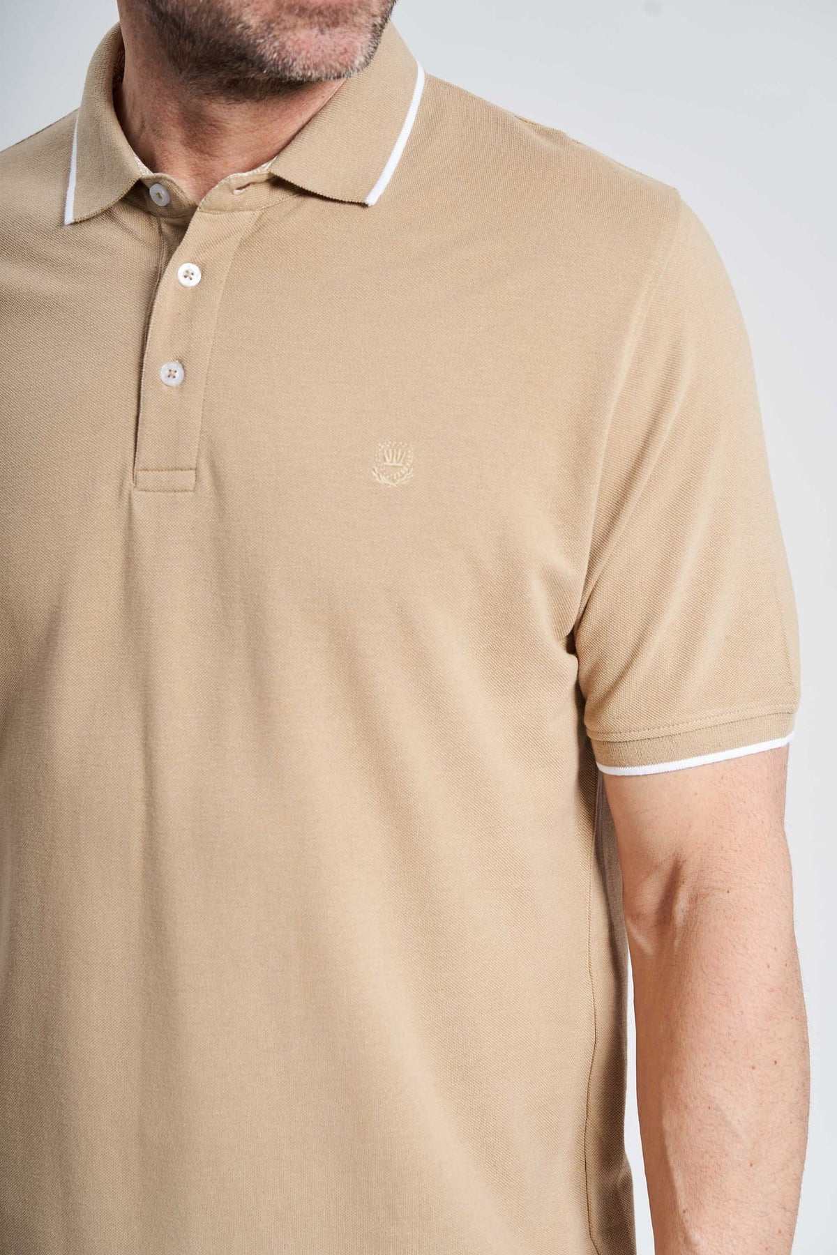Polo T-Shirt 'Grenaa' - Crockery One