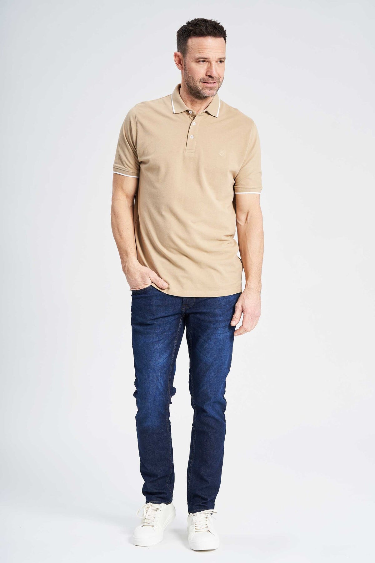 Polo T-Shirt 'Grenaa' - Crockery One