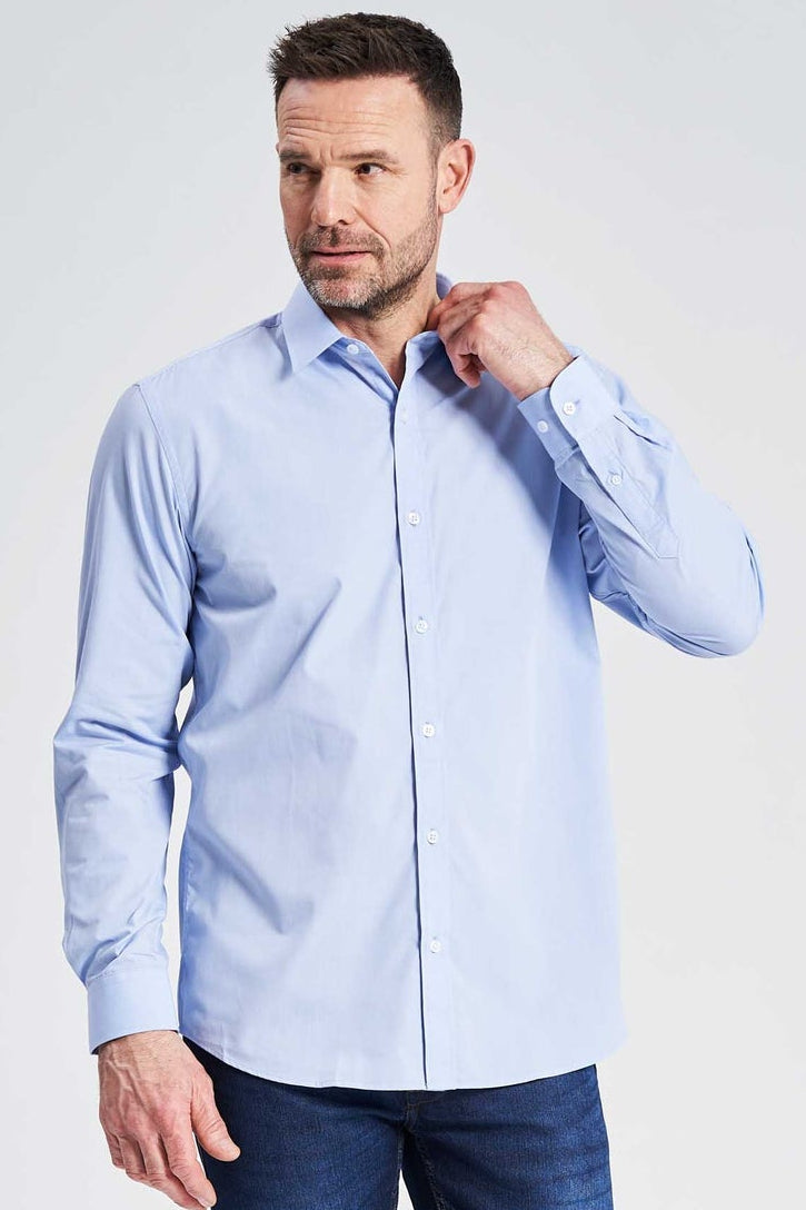 Skjorte 'Varde' - Soft Blue